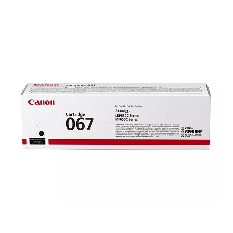 Cartouche toner 067 Noir - CANON - TON_CAN_067_BK