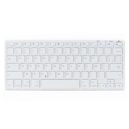 Clavier sans fil KB-Mini Mac R AZERTY Français Blanc - BLUESTORK - BS_KB_MINI_MAC_R_F