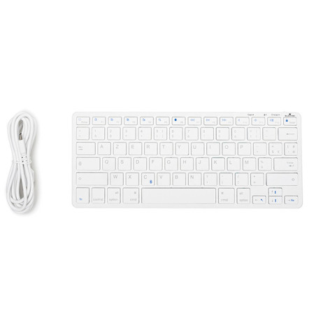 Clavier sans fil KB-Mini Mac R AZERTY Français Blanc - BLUESTORK - BS_KB_MINI_MAC_R_F