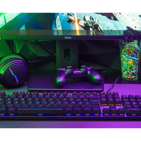 Clavier Gaming RGB/Filaire Keyz Hydro BKWO noir - THE G-LAB - BS_KEYZ_HYDRO_BKWO