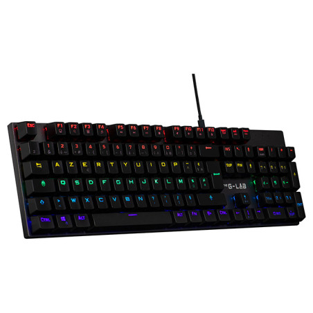 Clavier Gaming RGB/Filaire Keyz Hydro BKWO noir - THE G-LAB - BS_KEYZ_HYDRO_BKWO
