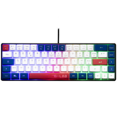Clavier Gaming RGB/Filaire Keyz Hydrogen BWR noir - THE G-LAB - BS_KEYZ_HYDRO_BWR