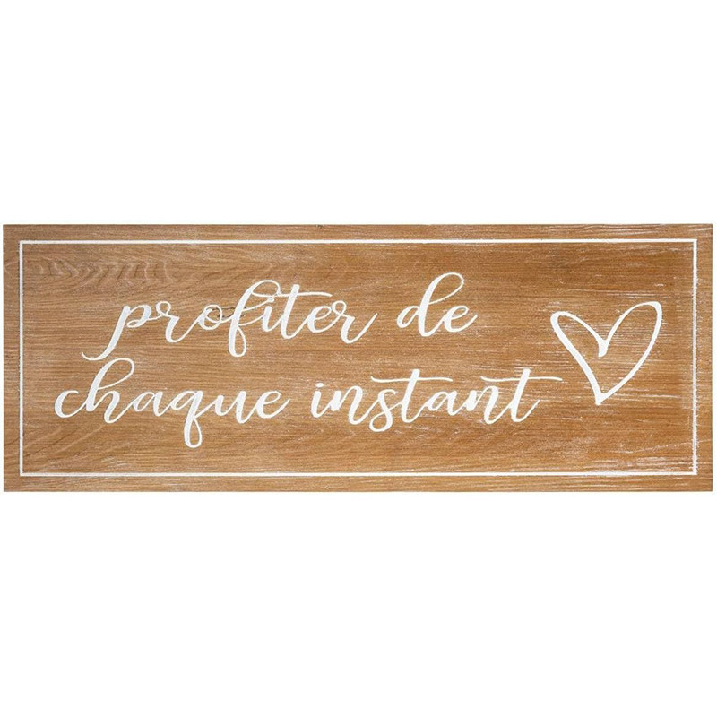 Décoration murale Matias manuscrite 80x30cm - ATMOSPHERA - 38308027
