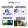 Smartphone Galaxy A55 5G 8/128Go Noir - SAMSUNG - GSM_SAM_A556EZKV