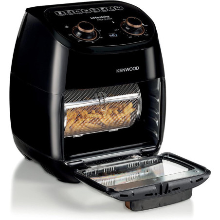 Friteuse sans huile à air chaud multifonciton KHealthyFry 2000W 11L Noir - KENWOOD - HFP90BK