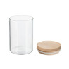 Bocal Verre + Bois Hermet 600 ml