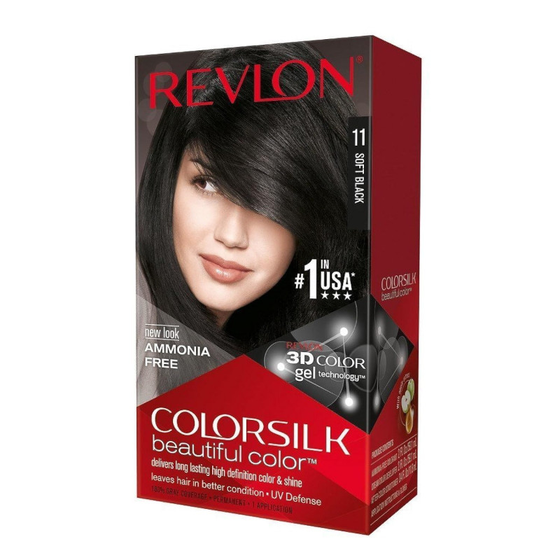 Coloration Colorsilk N°11 noir fondant - REVLON