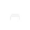 Table de jardin basse - Lagun - NATERIAL - Blanc - 4 personnes