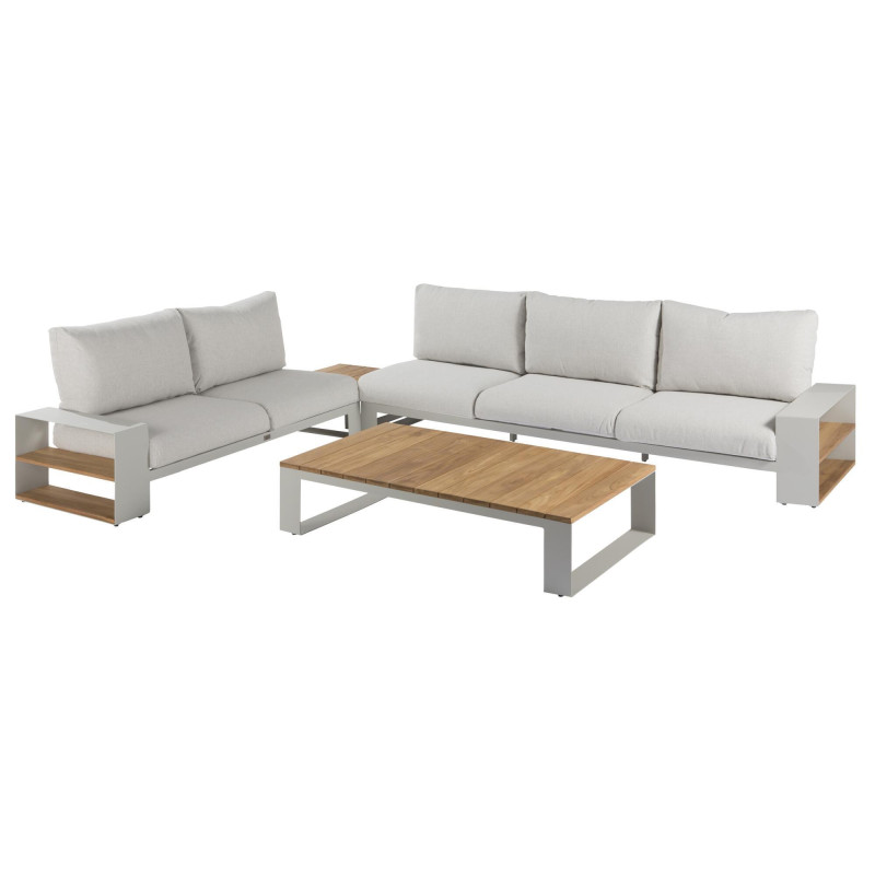 Table de jardin basse -  Surrey - NATERIAL - Naturel -