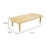 Table de jardin basse - Lita - NATERIAL - Naturel - 4 personnes