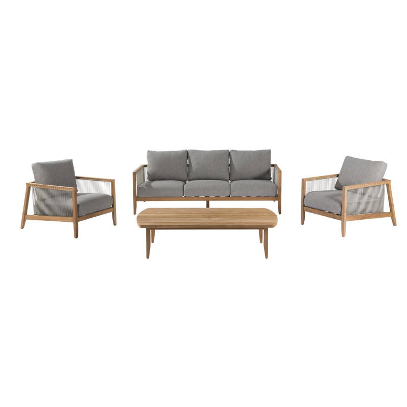 Table de jardin basse - Lita - NATERIAL - Naturel - 4 personnes