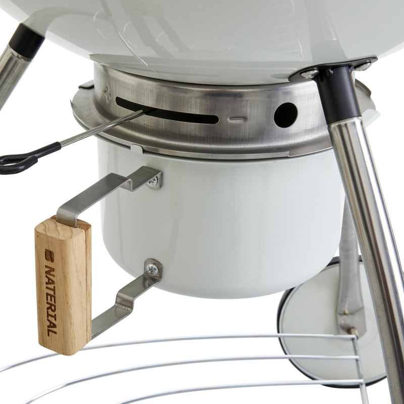 Barbecue charbon de bois Phoenix Beta II blanc