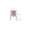 Fauteuil de jardin en aluminium Livia - NATERIAL