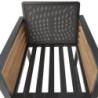 Fauteuil de jardin aluminium Ionis - NATERIAL
