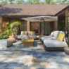 Table de jardin basse - Maya - NATERIAL - Naturel - 2 personnes
