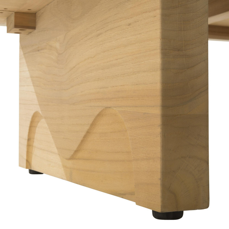 Table de jardin basse - Maya - NATERIAL - Naturel - 2 personnes