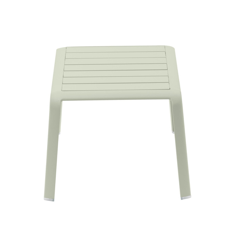 Table de jardin basse - Idaho - NATERIAL - Vert- 2 personnes