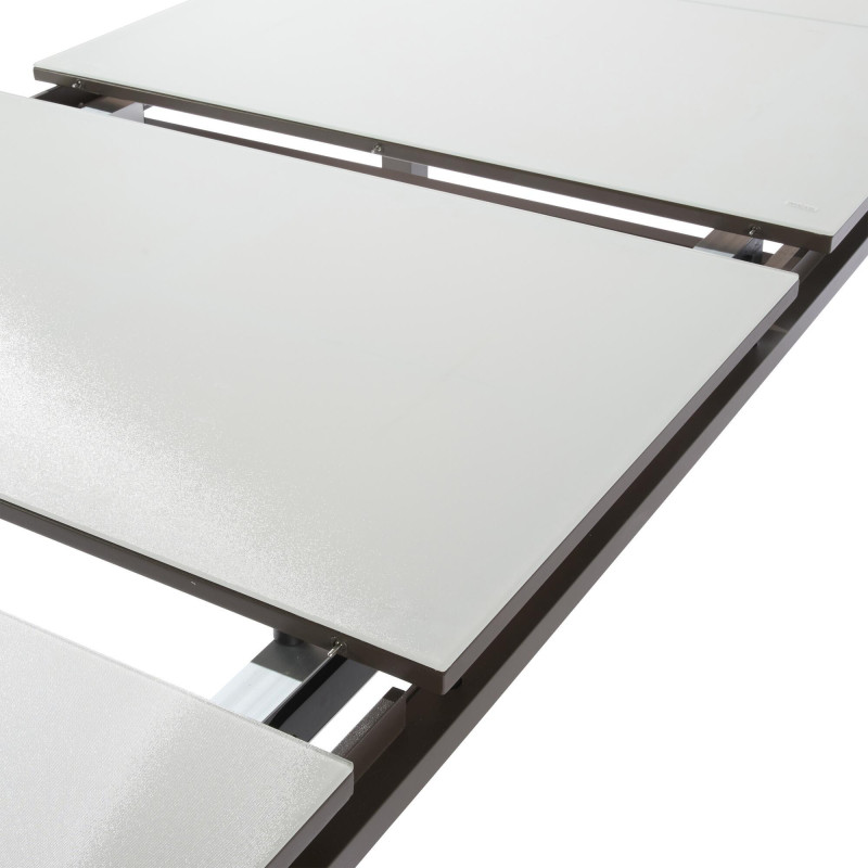 Table de jardin extensible - Odyssea II - NATERIAL - Moka  - 10 personnes
