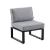 Fauteuil de jardin aluminium Odyssea