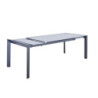 Table de jardin extensible - Aquila II - NATERIAL - Gris anthracite - 6 personnes