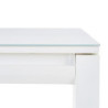 Table de jardin extensible - Odyssea II - NATERIAL - Blanc - 8 personnes