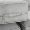 Salon de jardin aluminium Odyssea blanc