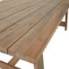 Table de jardin - Farm II - NATERIAL - Naturel - 6 personnes