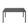 Table de jardin extensible - Idaho - NATERIAL - Gris anthracite - 6 personnes