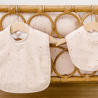 Set de 2 bavoirss pink sparkle - GLOOP!