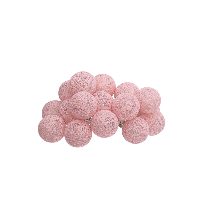 Guirlande LED à piles 16 boules L240cm - ATMOSPHERA - 145102D
