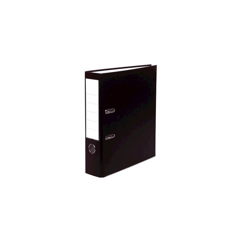 Classeur à levier pour format A4, dos 8 cm, noir