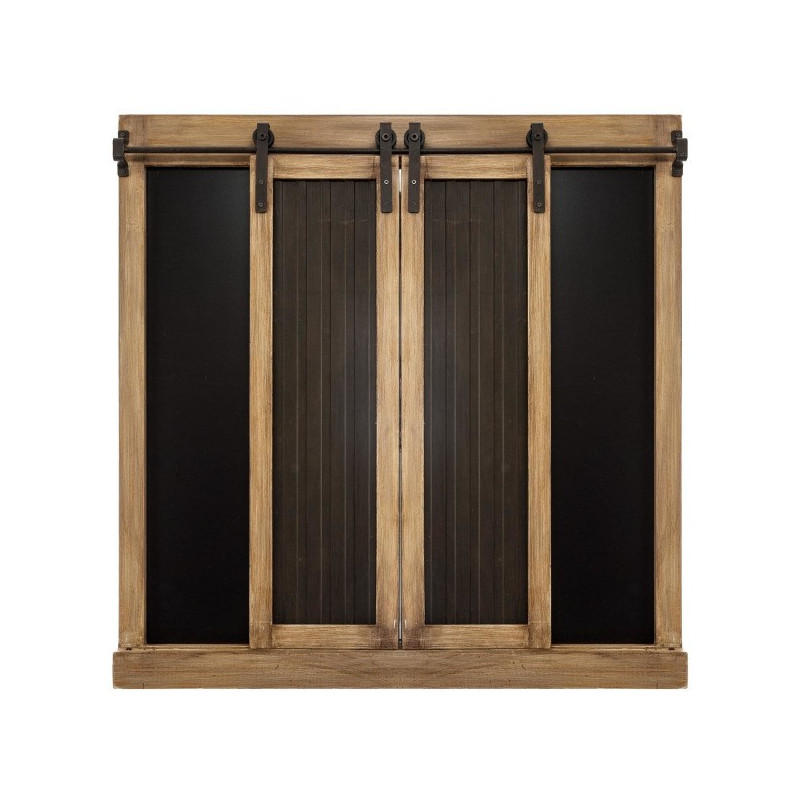 Miroir Volet Ardoise 76 x 76 cm