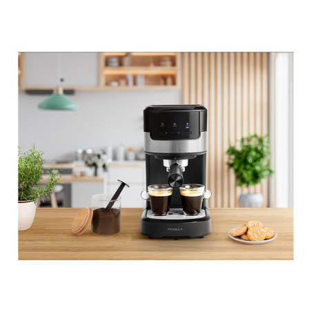 Machine à café expresso 1100W 1.25L noir - RADIOLA - RAES2315BX