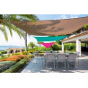 VOILE D'OMBRAGE CURACAO RECTANGULAIRE 3x4M TAUPE