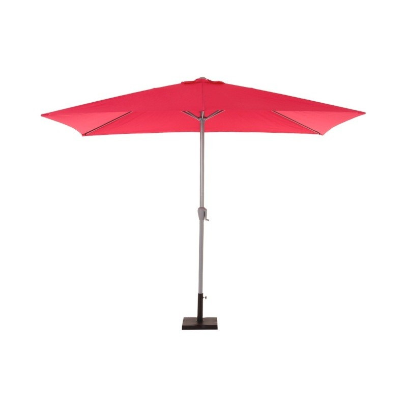 PARASOL DROIT FIDJI FRAMBOISE 2X3M RECTANGULAIRE