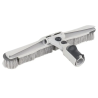 Brosse de fond et paroi pour piscine 45cm Gris/Bleu  - NATERIAL - 5618337