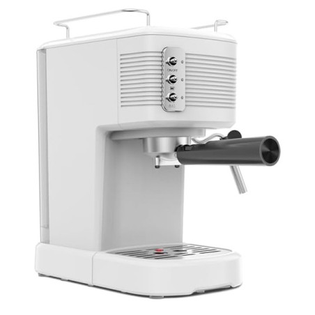 Machine à café Expresso 1.2L Blanc - SCHNEIDER