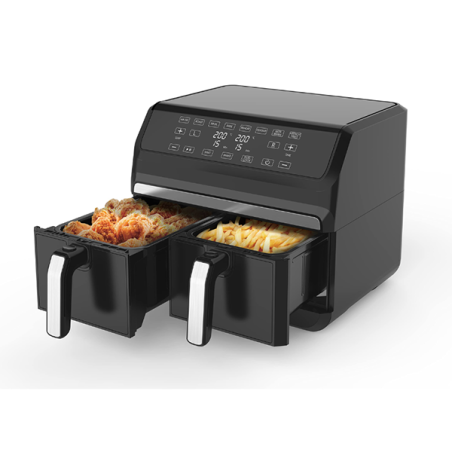 Friteuse sans huile à air chaud 9L 1700W Noir - BELFORD
