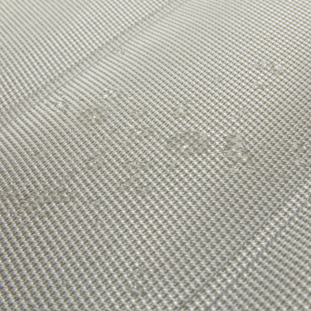 Bain de soleil double en aluminium et teck ELANI 2 places - NATERIAL