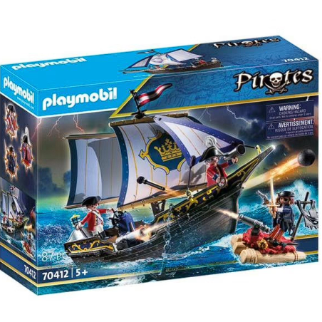 Chaloupe des soldats pirates - PLAYMOBIL - Dès 5 ans