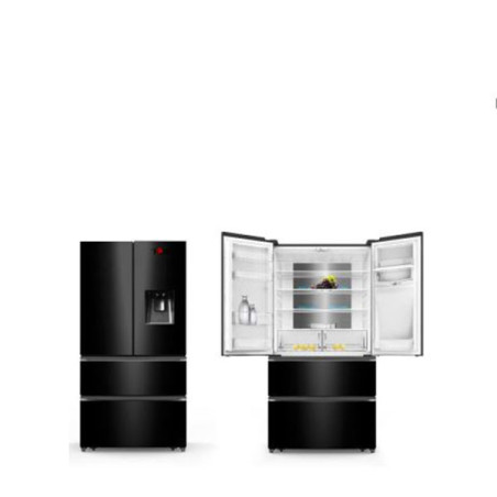 Réfrigérateur muli-portes No Frost 529L Noir - DEROSSO - DRK-4P531EWD-IB
