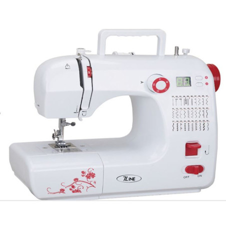 Machine à coudre multifonction avec écran d'affichage numérique Blanc - 7LINE - MC30