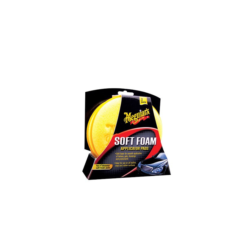 Lot de 2 applicateurs mousse - MEGUIARS - W002F