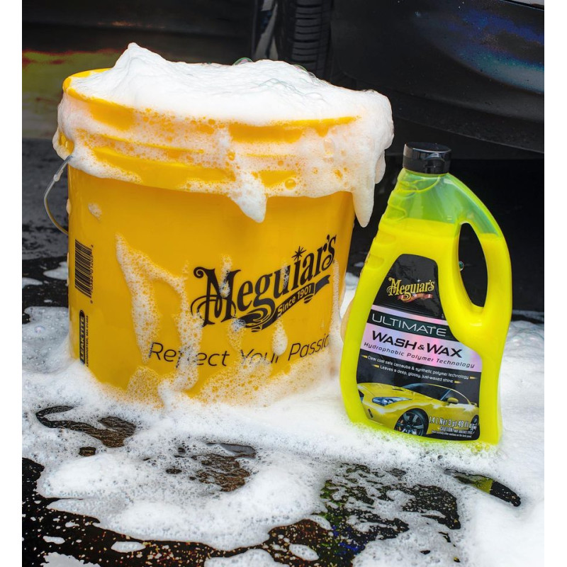 Seau jaune 22L - MEGUIARS - RG203