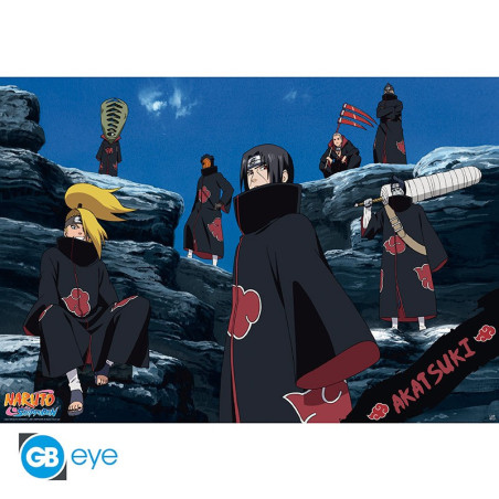Poster maxi Naruto Shippuden Akatsuki - GB EYE - ABYDCO244