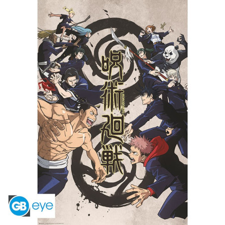 Poster maxi Jujutsu Kaisen Tokyo vs Kyoto - GB EYE - GBYDCO376