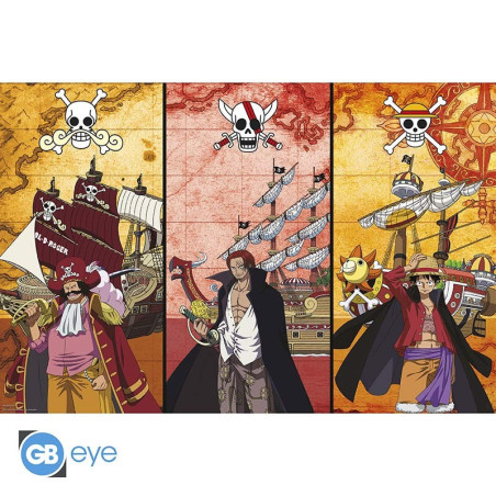 Poster maxi One Piece Capitaines & Bateaux - GB EYE - GBYDCO490