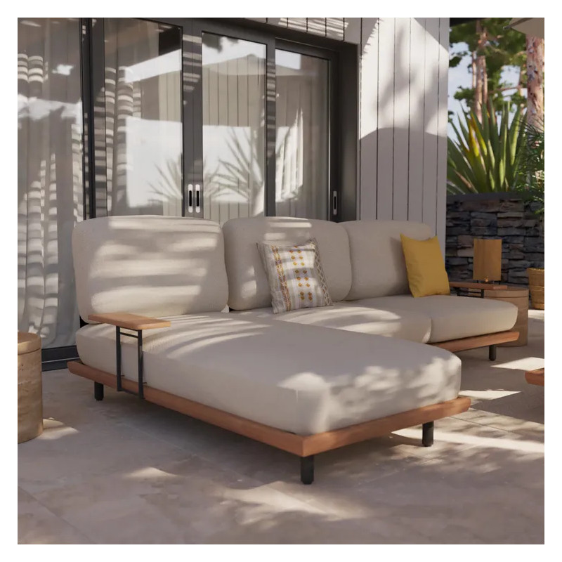 Banc de jardin aluminium Calisto