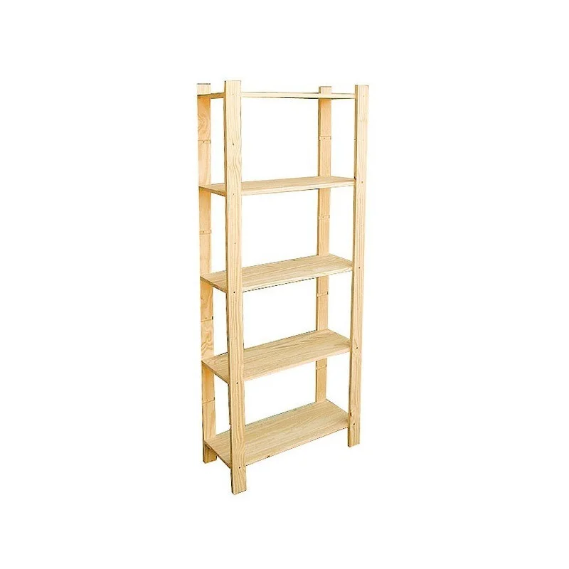 ETAGERE PIN 5 TABLETTES 170X65X