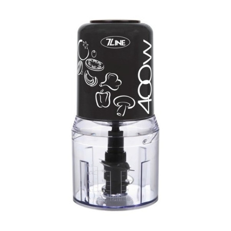 Mini-hachoir 500ml 400W noir - 7LINE - HFP501